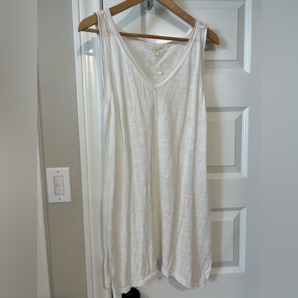 Eileen Fisher Linen Tank Sweater Size L - Picture 2 of 7
